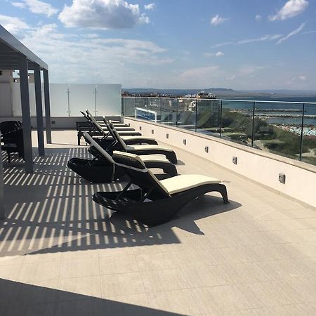 Golden Sea View Penthouse Apartment Pomorie Luaran gambar