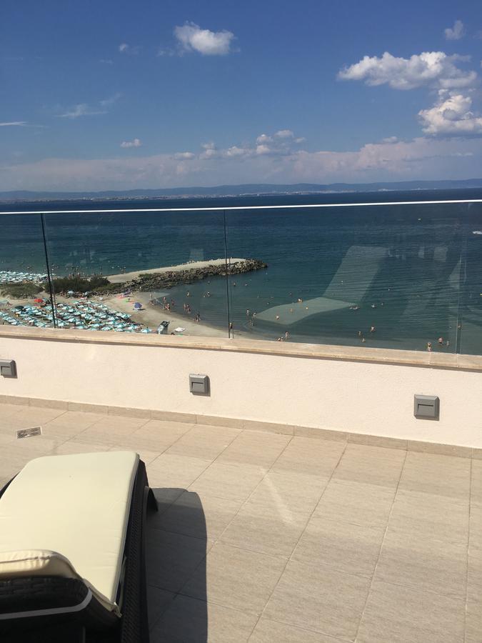 Golden Sea View Penthouse Apartment Pomorie Luaran gambar